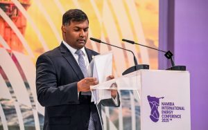 Chevron’s Country Manager for Namibia, Channa Kurukulasuriya