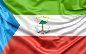 equatorial guinea flag. opec. image